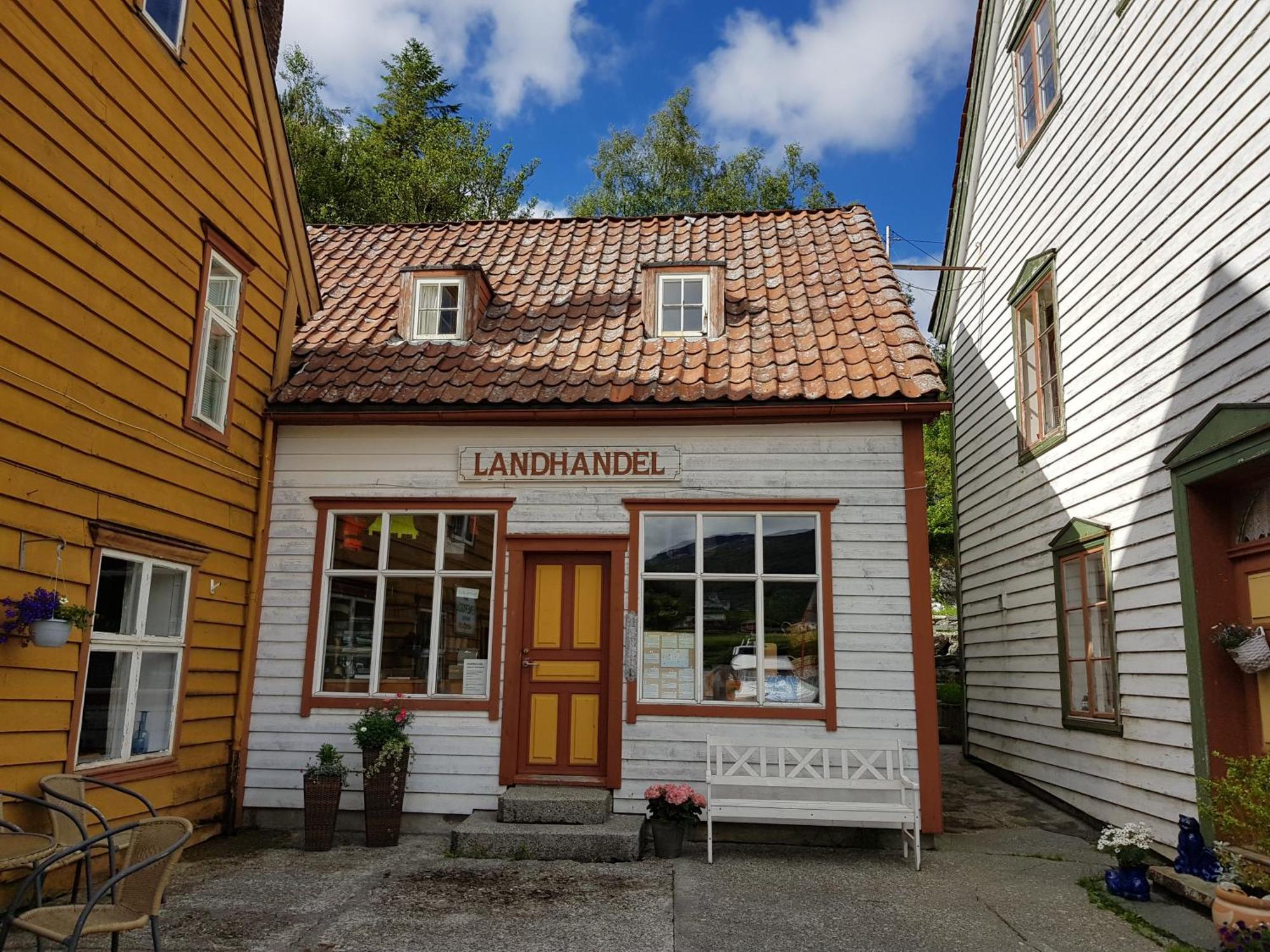 Rugsund Handelsstad Esterno foto